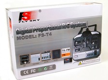 Аппаратура управления FlySky FS-T4B 2.4GHz с приёмником R6B-фото 6